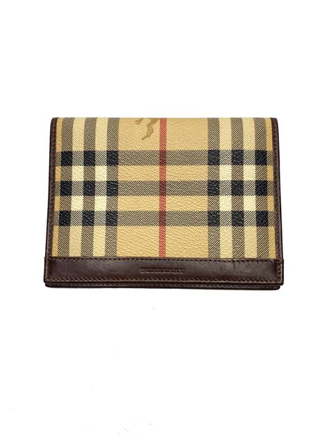burberry haymarket passport holder